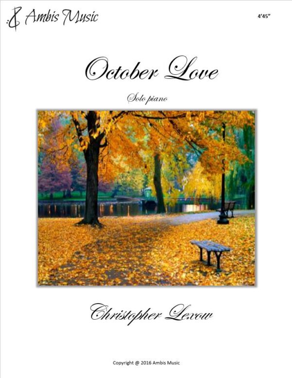 October Love October Love